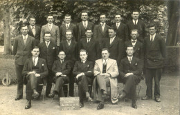 73 - Carte Photo De Montmélian - Souvenir Des 30 Ans De La Classe 24 - 6 Mai 1934 - Photo Lançon Chambery - Montmelian