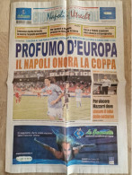 Programme Paper Napoli - FC Utrecht - 16.09.2010 - UEFA Europe League - Football Fussball Calcio Programm - Bücher