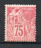 Col41 Colonies Générales N° 57 Neuf X MH Cote 155,00  € - Alphee Dubois