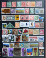 Selection Of Used/Cancelled Stamps From New Zealand Various Issues. No DEL-610 - Autres & Non Classés