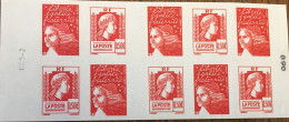 Marianne Du 14 Juillet (Luquet) 2004 : Carnet 1512** (5 M. De Luquet 3419 + 5 M. D'Alger 3716) VF9€ - 1997-2004 Marianne Of July 14th