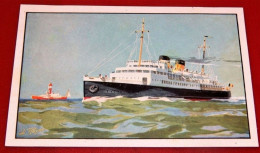 L. ROYER  Illustrateur -  PAQUEBOTS - " S. S. Prince Léopold  " - Ligne Ostende -Douvres - Royer