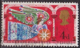 Noel 1969 - GRANDE BRETAGNE - Ange - N° 579 - Used Stamps