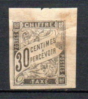 Col41 Colonies Générales Taxe N° 9 Neuf X MH Cote 22,00  € - Segnatasse