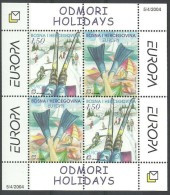 Cept 2004 Bosnie-Herzégovine Herceg Bosna Yvertn° 105-06 *** MNH Feuillet Cote 30 € - 2004