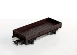 SMCF HO WAGON TOMBEREAU PLAT, SNCF 7106047 En METAL TRANSPORT MARCHANDISE MINIATURE TRAIN MODELISME FERROVIAIRE (1002.47 - Coches De Mercancía