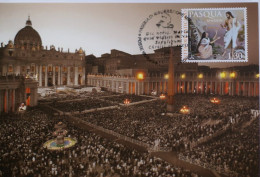 VATICAN 2024, PASQUA, EASTER, PAQUES, ARTISTIC MAXICARD, FDC - Unused Stamps