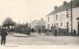 Challans * L'arrivée Du Train De Fromentine à La Gare De L'état * Locomotive Ligne Chemin De Fer Vendée * Hôtel BELET - Challans