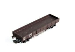 SMCF HO WAGON TOMBEREAU PLAT SNCF 7175880 En METAL, TRANSPORT MARCHANDISE MINIATURE TRAIN MODELISME FERROVIAIRE (1002.48 - Güterwaggons