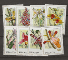 1976 MNH Rwanda, Orchids - Ongebruikt