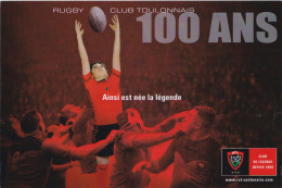 LES 100 ANS DU RUGBY CLUB TOULONNAIS - Rugby