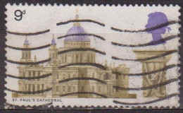 Cathédrale Saint Paul - GRANDE BRETAGNE - Londres - N° 567 - 1969 - Used Stamps