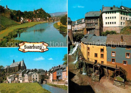 72731620 Saarburg Saar Kirche Sankt Laurentius Uferpromenade Saarburg - Saarburg