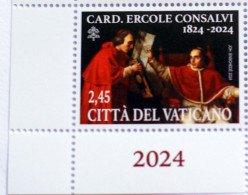 VATICAN 2024, CENTENARIO CARDINALE CONSALVI  MNH** - Unused Stamps