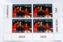 VATICAN 2024, CENTENARIO CARDINALE CONSALVI  BLOCK MNH** - Nuovi