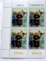 VATICAN 2024, ANNIVERSRIO DELLA FARMACIA VATICANA  BLOCK MNH** - Nuevos