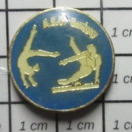 713K Pin's Pins / Beau Et Rare / SPORTS / CLUB GYMNASTIQUE ASC SAVIGNY - Ginnastica