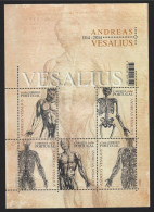 Medicine. Dr Andreas Vesalius. Anatomy. Block 500th Years Of Birth Of Dr. Andreas Vesalius. Geneesmiddel. Dr. Andreas Ve - Medicina