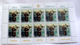 VATICAN 2024, ANNIVERSRIO DELLA FARMACIA VATICANA MINISHEET MNH** - Unused Stamps