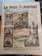 Le Petit Journal N°1500 - 21 Septembre 1919 - En Souvenir De Lafayette - Honneur à Nos Cités D'Alsace Et De Lorraine - Le Petit Journal