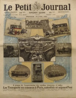 1920 LE PETIT JOURNAL N° 1531 - LES TRANSPORTS EN COMMUN À PARIS - LE PRESIDENT À NOGENT LE ROUTROU - Le Petit Journal