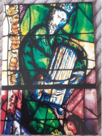Vitrail De Marc Chagall Cathédrale De Metz David Jouant De La Lyre - Articles Of Virtu