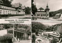 72729673 Alexisbad Harz Hotel Linde Cafe Exquisit Reichsbahn Erholungsheim Selke - Harzgerode