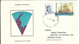 ARGENTINE Ca.1977: CP Philatélique "Antarctique Argentine" - Autres & Non Classés