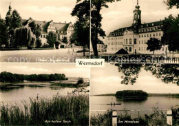 72729553 Wermsdorf Ehem Jagdschloss Hubertusburg Am Tiefen Teich Horstsee Wermsd - Wermsdorf