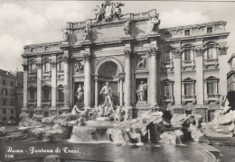 Cartolina Roma - Fontana Di Trevi - Fontana Di Trevi