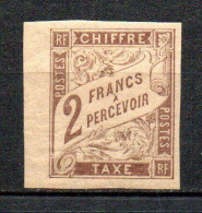 Col41 Colonies Générales Taxe N° 16 Neuf X MH  Cote 55,00  € - Taxe