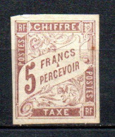 Col41 Colonies Générales Taxe N° 17 Neuf X MH  Cote 145,00  € - Taxe