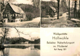 72729410 Penig Waldgaststaette Hoellmuehle Im Muldental Penig - Penig