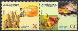 Macédoine Macedonie Cept 2005 Yvertn° 338-339 *** MNH Cote 7,00 Euro - 2005
