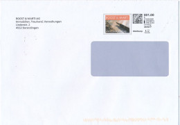 Schweiz Derendingen Webstamp (Druck) 2024 1,00 CHF Füllfederhalter Roost & Marti AG Immobilien - Lettres & Documents