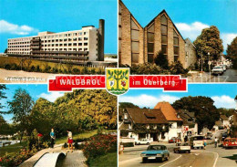 72728943 Waldbroel Kreiskrankenhaus Minigolf Kirche Teilansicht  Waldbroel - Waldbroel