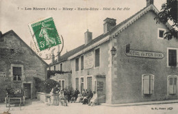 Les Riceys * 1908 * Ricey Haute Rive * Hôtel Du Fer D'Or H. COTTENET * Commerce Villageois - Les Riceys