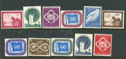 United Nations MNH And MH 1951 World Unity - Sonstige & Ohne Zuordnung