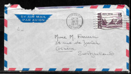 N486 - CANADA - LETTRE DE TORONTO DU 30/01/70 POUR LA SUISSE (GENEVE) - Storia Postale