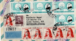 BRAZIL 1968 AIRMAIL R - LETTER SENT TO MONTEVIDEO - Lettres & Documents