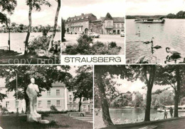 72728491 Strausberg Brandenburg Straussee Grosse Strasse Faehre Leninplatz Denkm - Strausberg