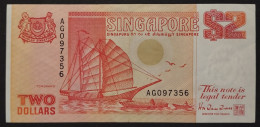 SINGAPORE 2 DOLLAR Year 1991 XF+ - Singapur
