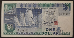 SINGAPORE 1 DOLLAR Year 1987 XF - Singapour