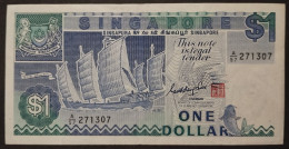 SINGAPORE 1 DOLLAR Year 1987 XF - Singapur