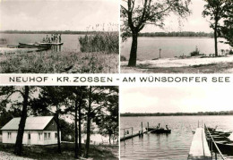 72727951 Neuhof Zossen Badestrand Wuensdorfer See Steg Bungalow Neuhof Zossen - Zossen