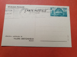 Entier Postal De Villers Bretonneux Avec Oblitération En 1938  Non Circulé - Réf 3201 - Cartes Postales Types Et TSC (avant 1995)