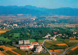 72727766 Bad Krozingen Fliegeraufnahme Mit Sanatorim Koelbl Bad Krozingen - Bad Krozingen