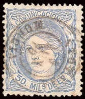 Murcia - Edi O 107 - 50 Milm. - Mat Fech. Tp. II "Totana" - Used Stamps