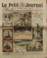 1919 LE PETIT JOURNAL N° 1500 - HONNEUR À NOS CITÉS D'ALSACE ET LORRAINE - EN SOUVENIR DE LA FAYETTE - Le Petit Journal
