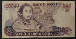 INDONESIA 10 000 RUPIAH Year 1985 - Indonésie